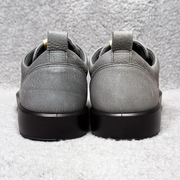 Ecco Soft Hydromax Mens Size 41 US 7-7.5 Extra Wide Golf Shoes Gray Leather