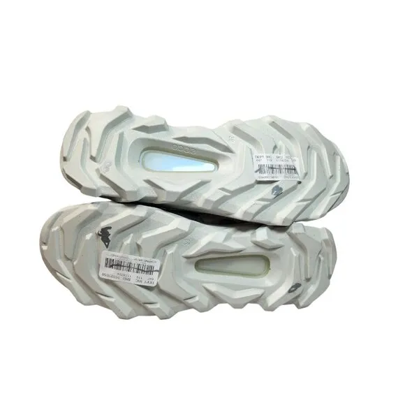 Ecco Sport MX Low Womens Size 39 EU (8-8.5 US) White Camo Sneakers  Trail 82