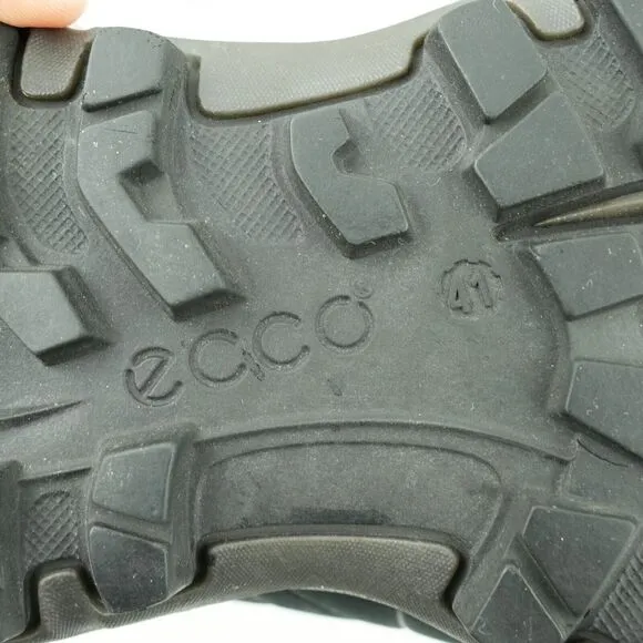Ecco Ulterra Shoes Goretex Yak Nubuck Leather Low Rise Hiking Boots Shoes Men 41