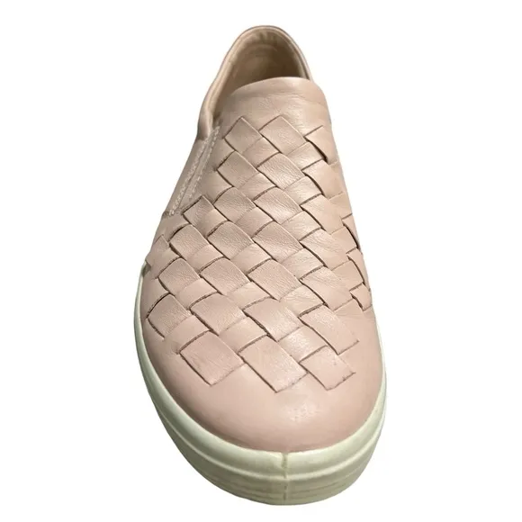 Ecco Womens Comfort Leather Loafer slide slip on shoes sz 42/11