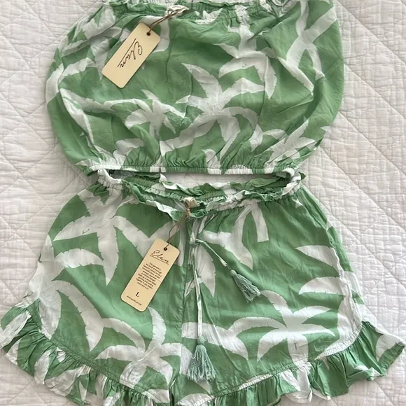 Elan shorts &amp; top set