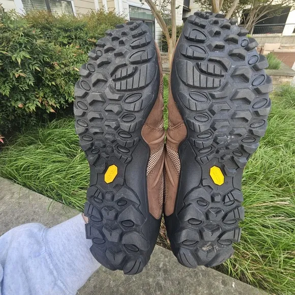 EUC Merrell Chameleon 8 Stretch Waterproof Hiking Boot Brown Men's 13