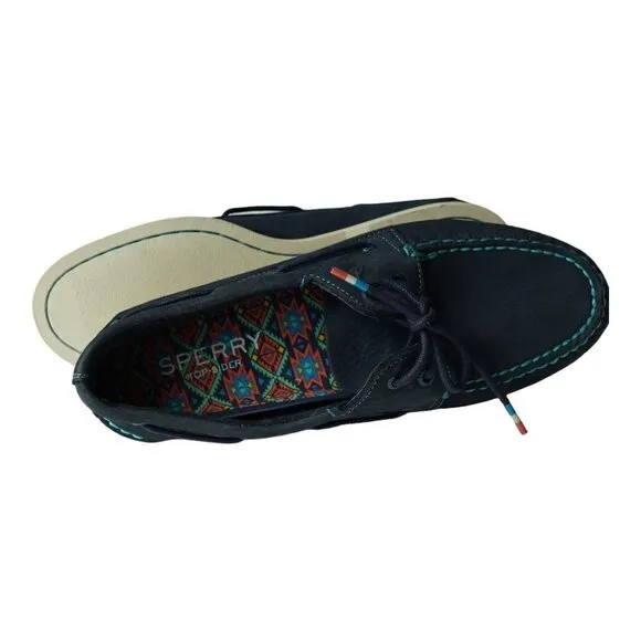 EUC Sperry Men's Authentic Original Playa Boat Shoe - Navy Sz 9.5 M