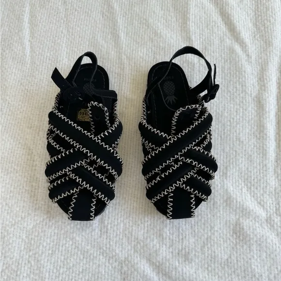 Farmrio cloth sandals!‎