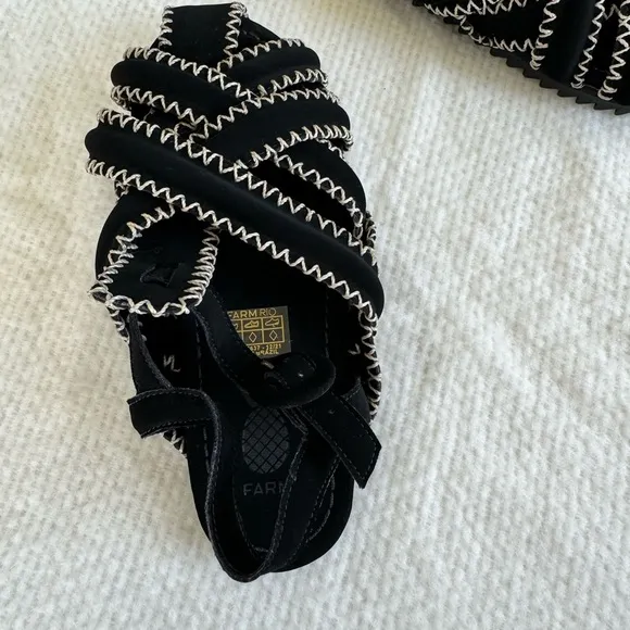 Farmrio cloth sandals!‎