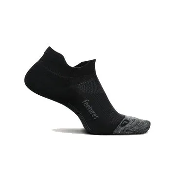 Feetures Elite Light Cushion No Show Tab - Black