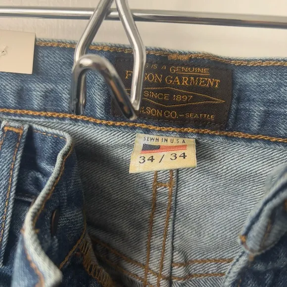 Filson Rail Splitter jeans - 34x34 NWT