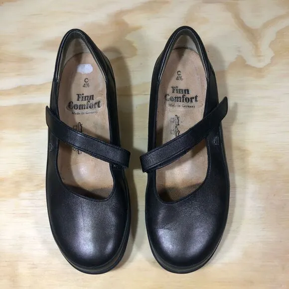 Finn Comfort Mary Jane Shoes Women’s Size 7 W