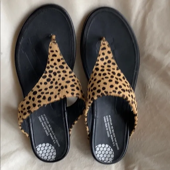 FitFlop Leather Genuine Cowhide Sandals