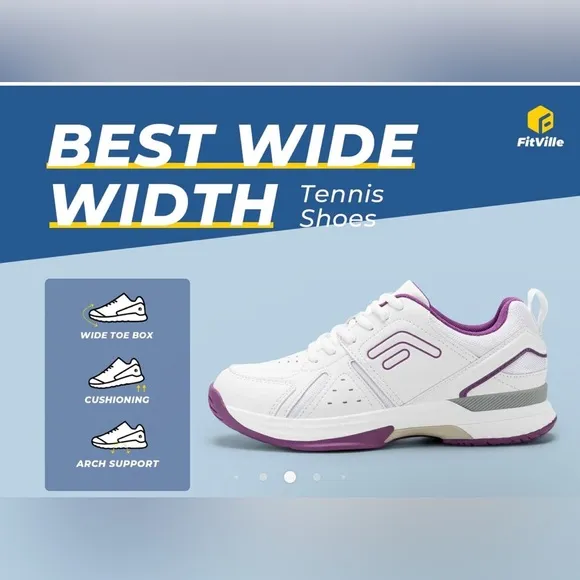 FitVille Women's Court Tennis Amadeus V5