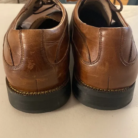 Florsheim 11 Wide (3E) Brown Leather Oxford Alverson Shoe