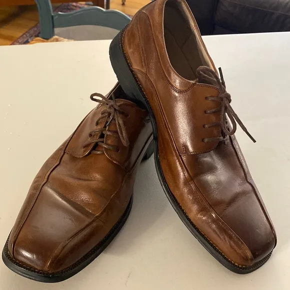 Florsheim 11 Wide (3E) Brown Leather Oxford Alverson Shoe