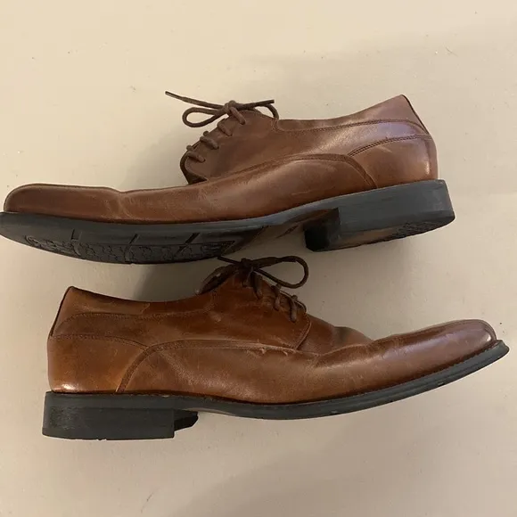 Florsheim 11 Wide (3E) Brown Leather Oxford Alverson Shoe