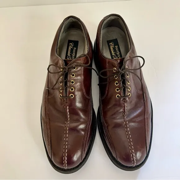 FootJoy Classics Split Bike Toe Oxford Golf Shoes W/Optiflex Soles Men's 10.5D