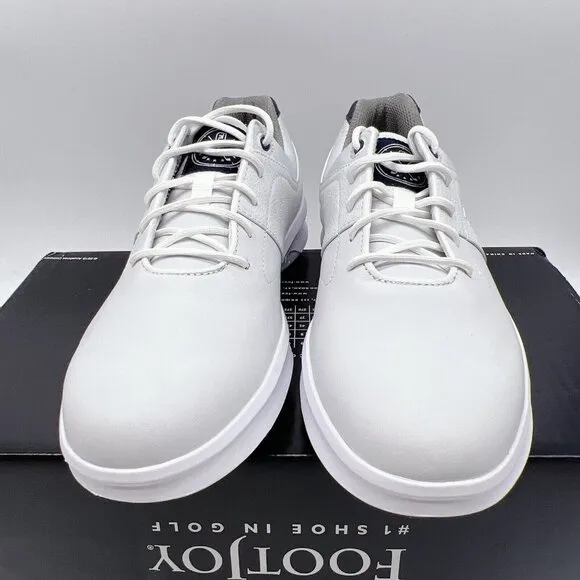 FootJoy Contour Series 54113 Mens Golf Shoes Sneakers White US 7 WW Extra Wide