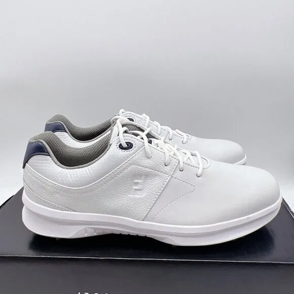 FootJoy Contour Series 54113 Mens Golf Shoes Sneakers White US 7 WW Extra Wide