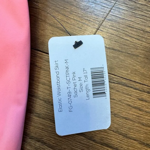 Foray Women's 17.5&quot; Pull On Golf Skort, sachet pink, Medium—NWT