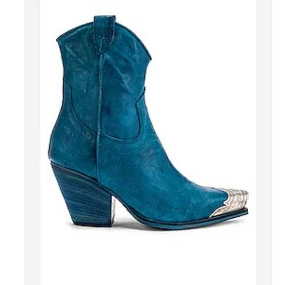 Free People Brayden Western Boots Size 38.5
