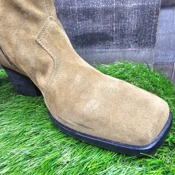 Free People Maverick Ankle Boots, Khaki Green 38