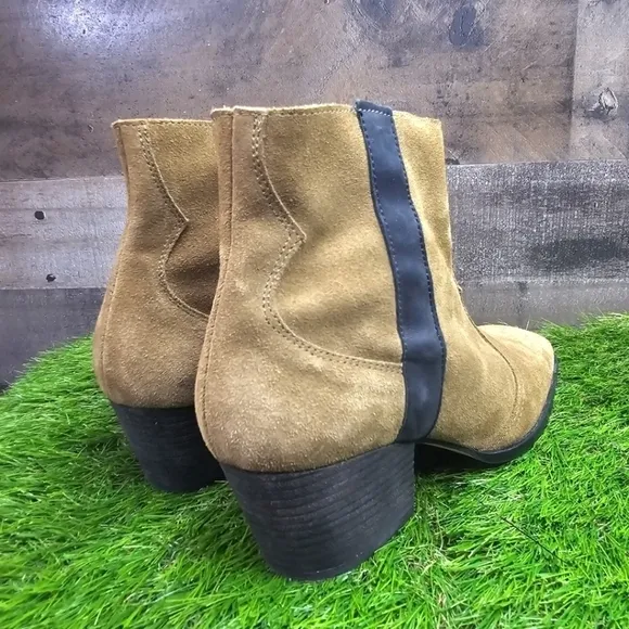 Free People Maverick Ankle Boots, Khaki Green 38