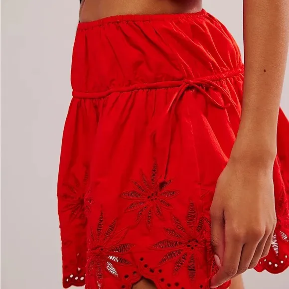 FREE PEOPLE Wildest Dreams Mini Skirt