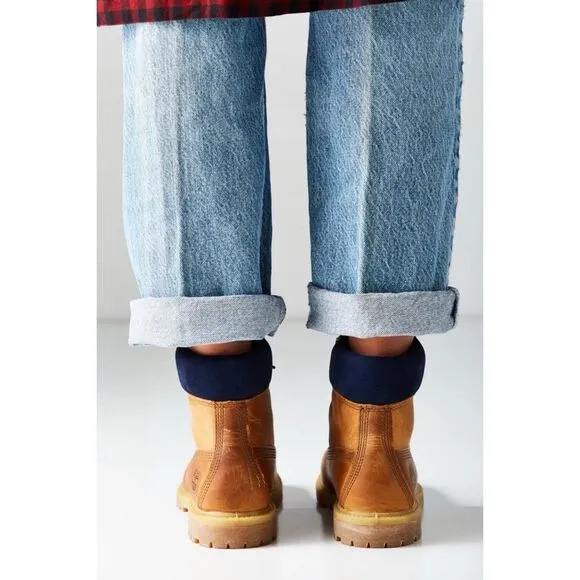 Free People x Timberland® Premium 6-Inch Lace-Up Waterproof Leather Boots Wheat