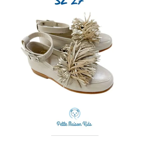 Fringe Eclat Loafers Petite Maison Kids sz 27