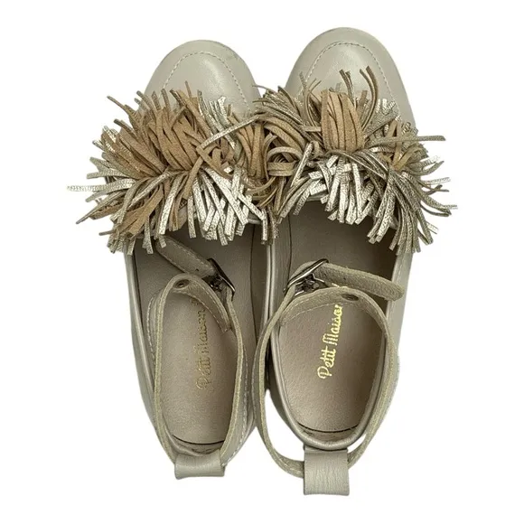 Fringe Eclat Loafers Petite Maison Kids sz 27