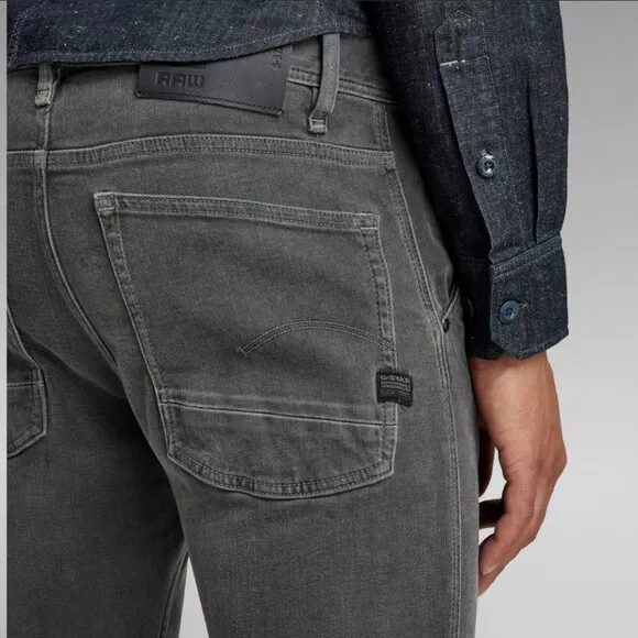 G-Star Pilot 3d Slim Faded Grey Generation Jeans