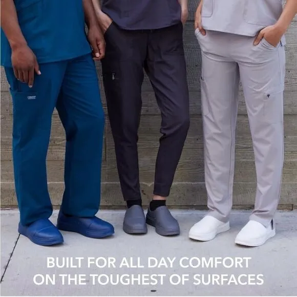 Gales/nurse/lightweight/slip resistant/waterproof slip on shoes