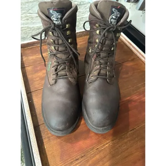 Georgia Boot Homeland Steel Toe Waterproof 600G Insulated Work Boot Size‎ 11.5 M