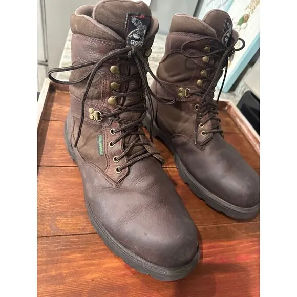 Georgia Boot Homeland Steel Toe Waterproof 600G Insulated Work Boot Size‎ 11.5 M
