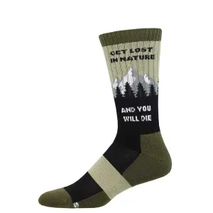 Get Lost in Nature Socks