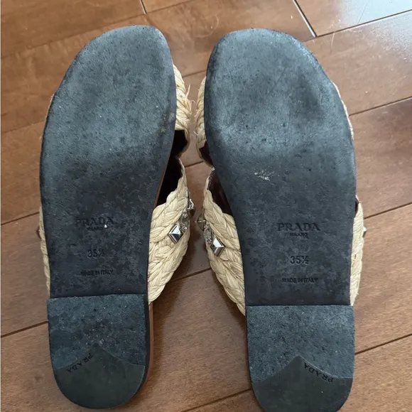 ❤️❤️Gorgeous Prada Women's Sandals size 5.5❤️❤️