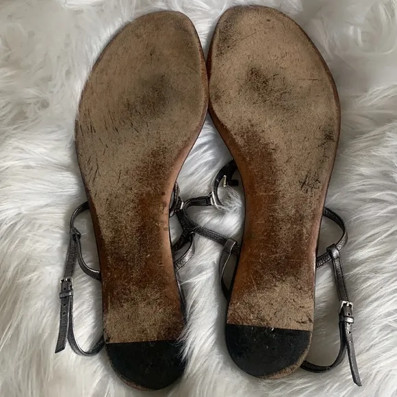 Gucci heart sandals