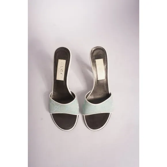 Gucci Light Blue Sandals