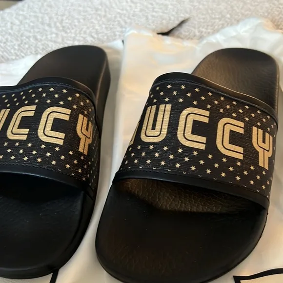 Gucci Slides Sandals Guccy Gucci Resort 2018 Collection New and never worn
