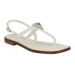 GUESS Women's White Sandals