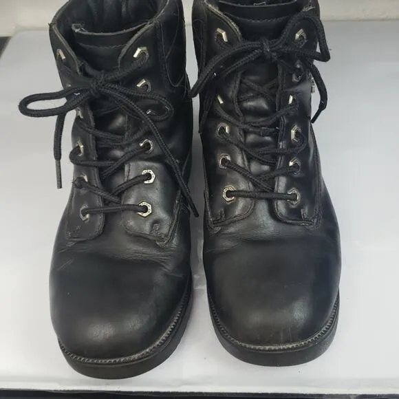 Harley Davidson Leather Boots 39.5 / 8