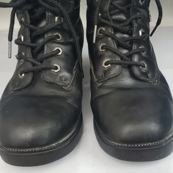 Harley Davidson Leather Boots 39.5 / 8