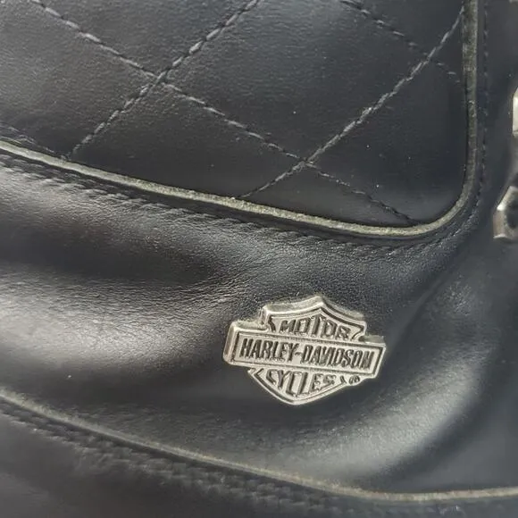 Harley Davidson Leather Boots 39.5 / 8