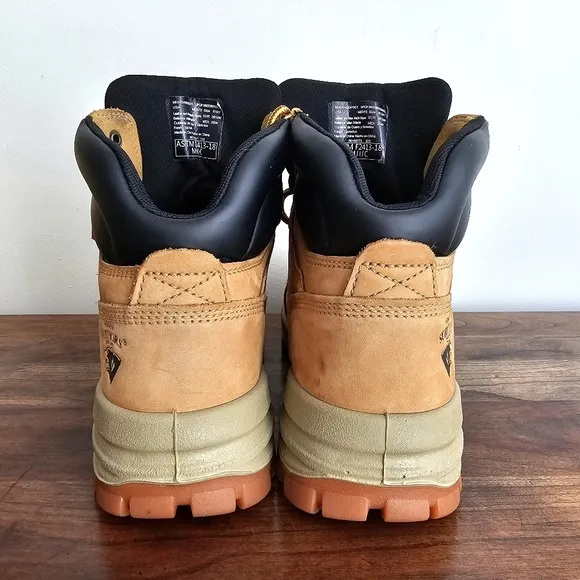 Herman Survivors Men's Boulder Waterproof Steel Toe Work Boots Size 6.5 Wide
