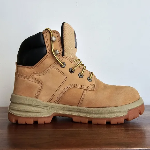 Herman Survivors Men's Boulder Waterproof Steel Toe Work Boots Size 6.5 Wide