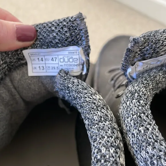 HEY DUDE SHOES | LACE-UP SHOES BRADLEY GRANITE GREY