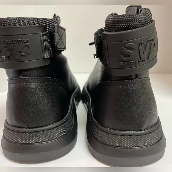 High-Top Casual Leather Boots, water resistant, Non-slip Men’s size 9 New