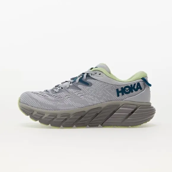 HOKA® M Gaviota 4 Wide Running Shoes in Harbor Mist/ Butterfly