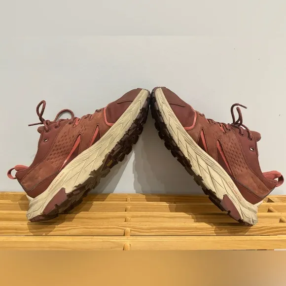 Hoka One One Anacapa Womens Hiking Shoes Red HOKA 1119373 CMHS Multi Size 10