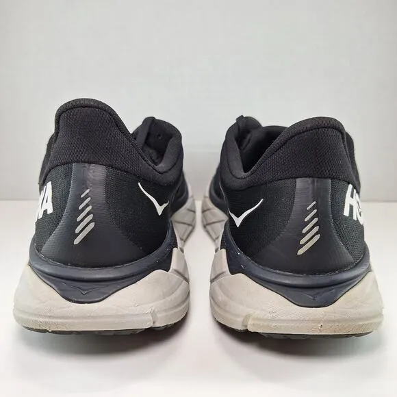 Hoka One One Arahi 5 2E Wide Black White Shoes 1115011 BWHT Men's Size 9.5 2E