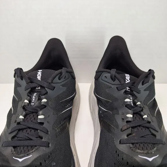 Hoka One One Arahi 5 2E Wide Black White Shoes 1115011 BWHT Men's Size 9.5 2E
