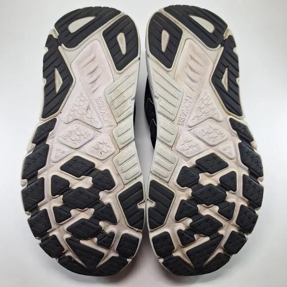 Hoka One One Arahi 5 2E Wide Black White Shoes 1115011 BWHT Men's Size 9.5 2E